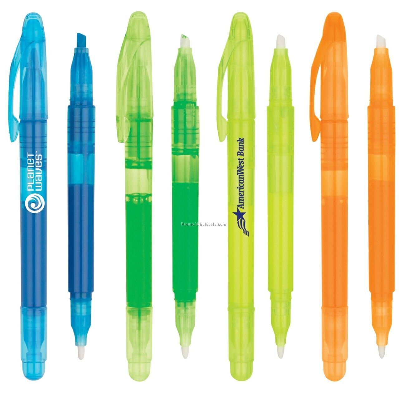 Green 2-in-1 Denson Dual Tip Highlighter