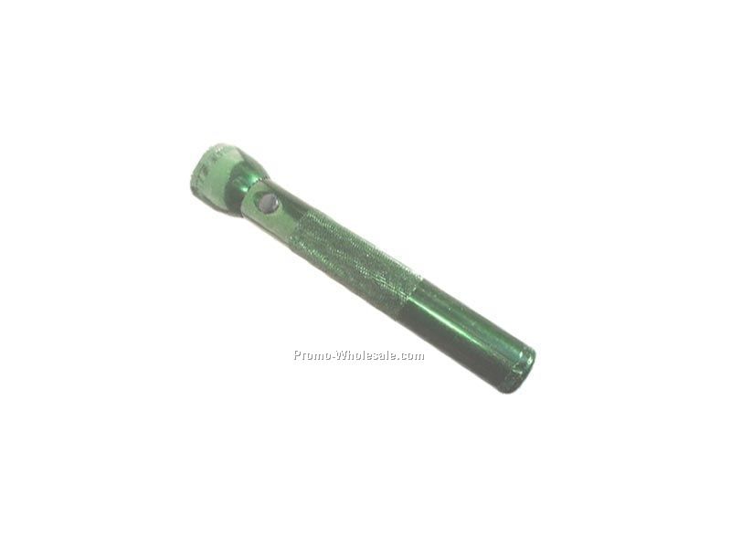 Green 3 D Cell Mag Lite Flashlight