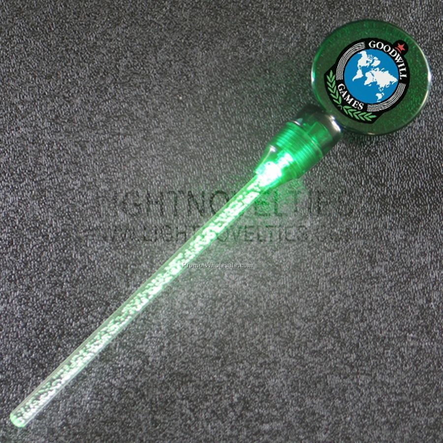 Green LED Cocktail Pick Stirrers
