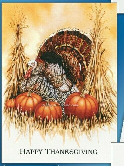 Happy Thanksgiving Holiday Greeting Card (After 10/1)