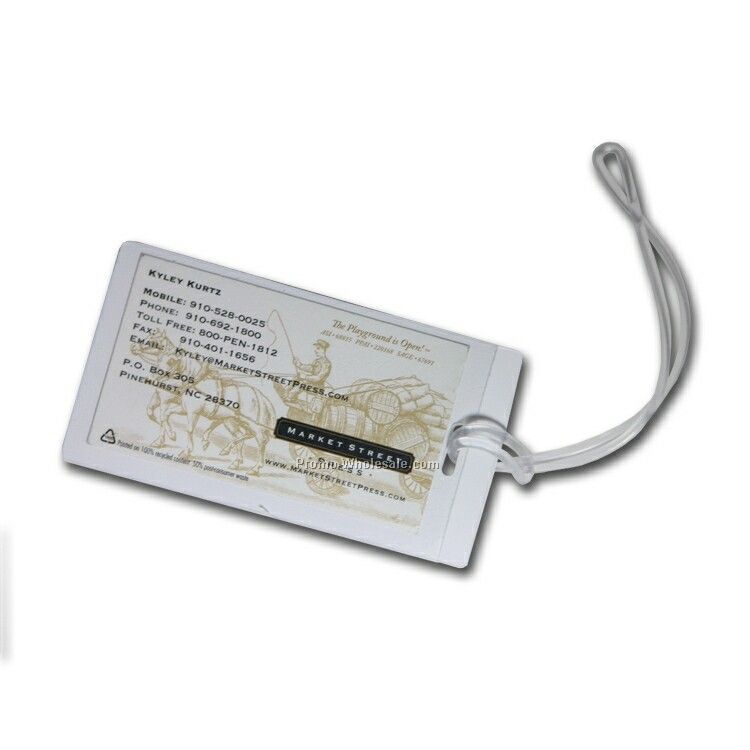 Hard Pvc Luggage Tag