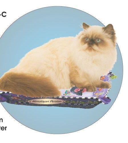 Himalayan Persian Cat Acrylic Coaster W/ Felt Back