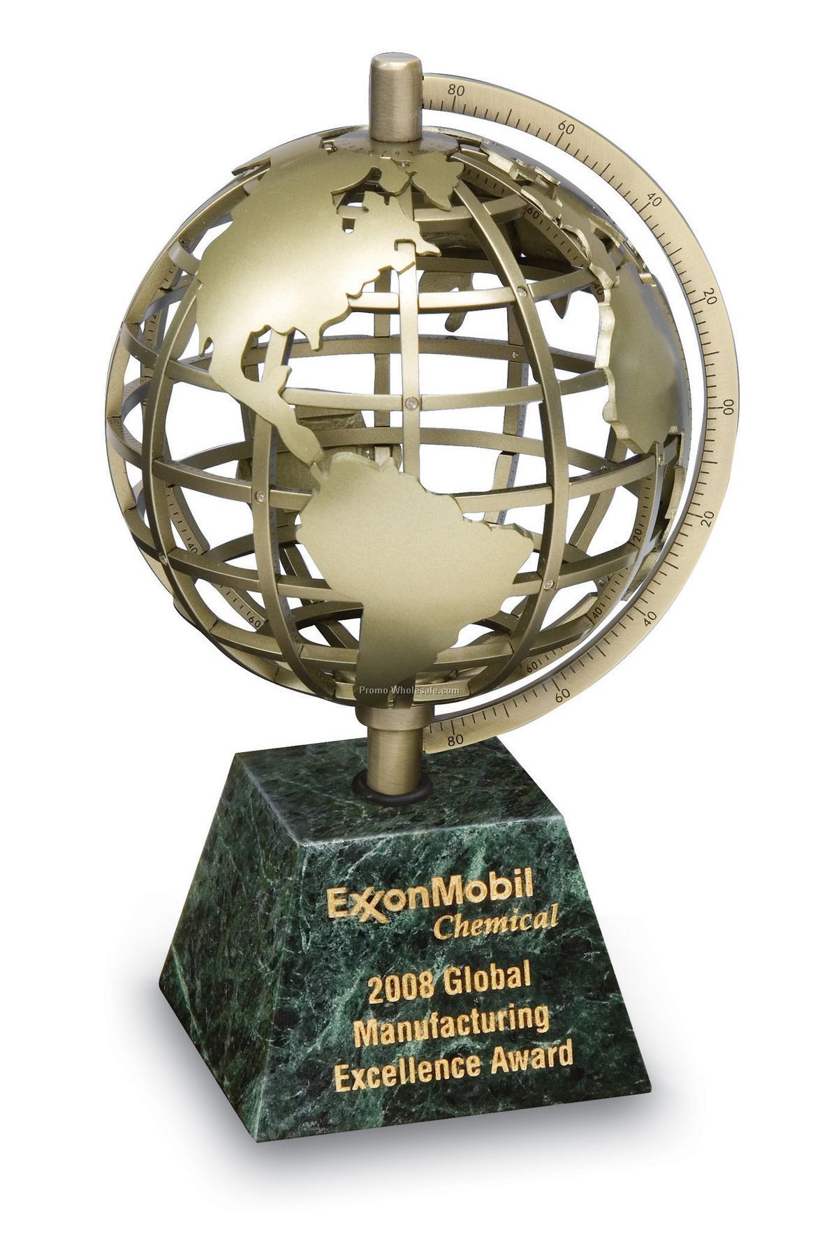Horizon Global Recognition Award W/ Marble Base