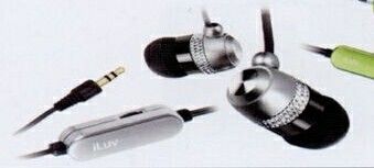 Iluv Aluminum In-ear Earphones With In-line Volume Control