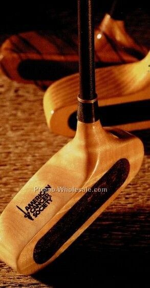 In 1 Hardwood Putter - Eagle W/ Graphite Shaft (Macassar Ebony)