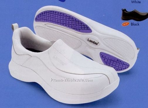 Invigorate Slip-on Style Leather Shoe W/ 1-3/4" Heel (5-11)
