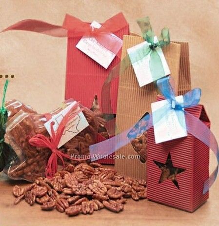 Large Corrugated Bag - 10 Oz. Pecans