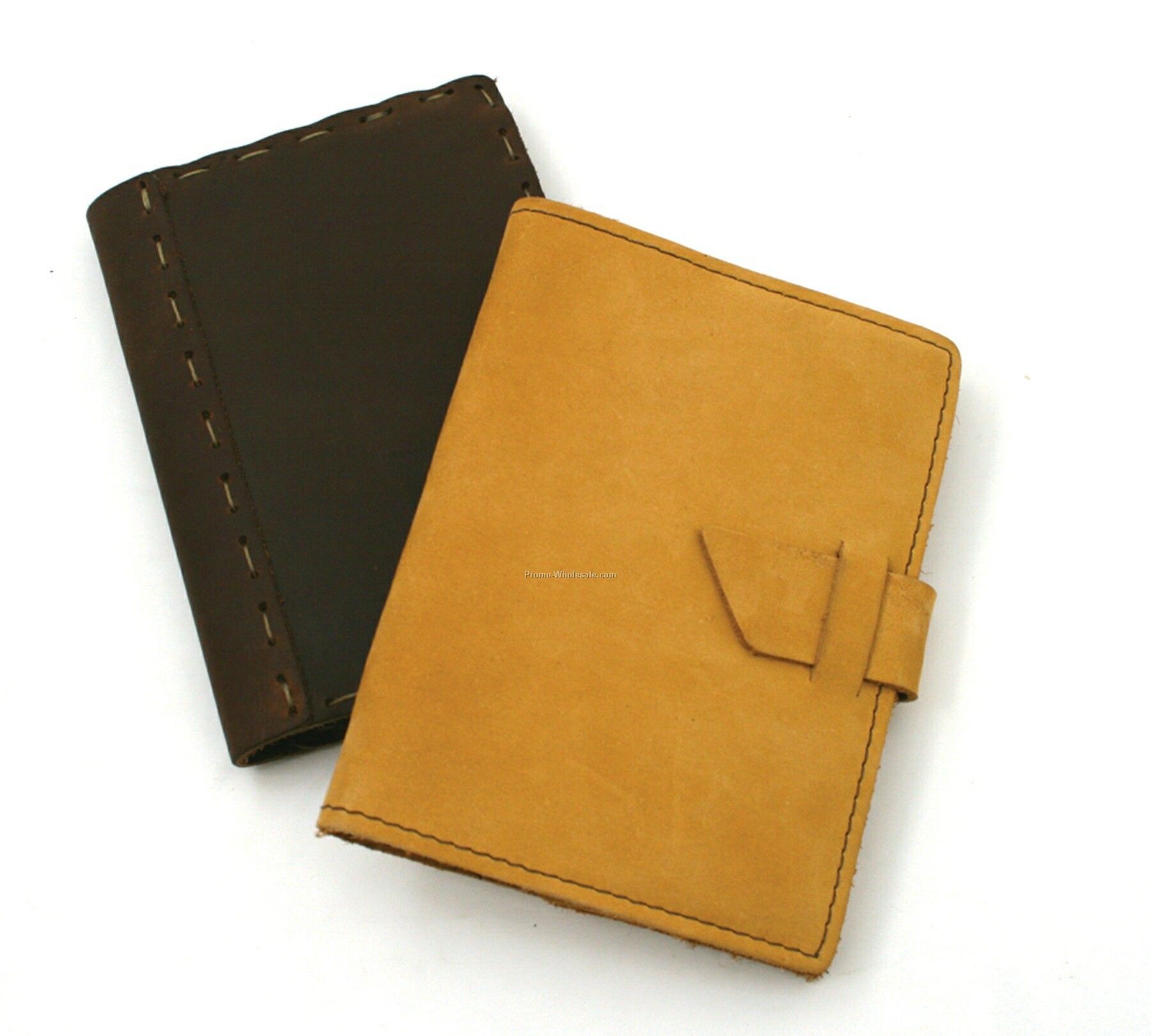 Leather Brag Book - Machine Sewn