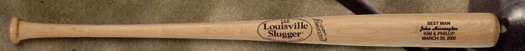 Louisville Slugger Full-size Personalized Wood Bat (Natural/ Black Imprint)