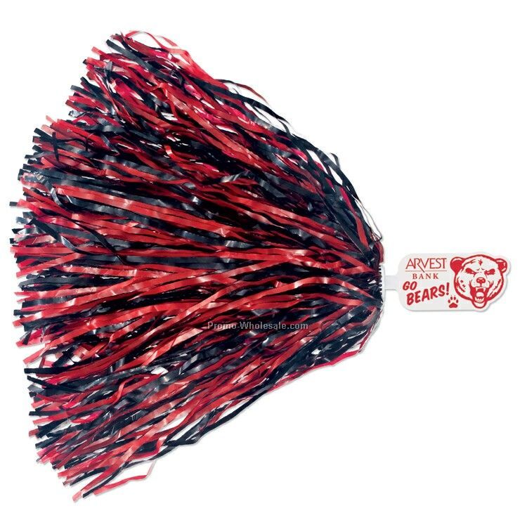 Mascot Pom Poms W/ Up To 4 Mixed Steamer Color - Bear End
