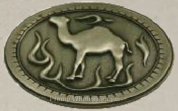 Matte Die Struck Rectangular Metal Belt Buckle