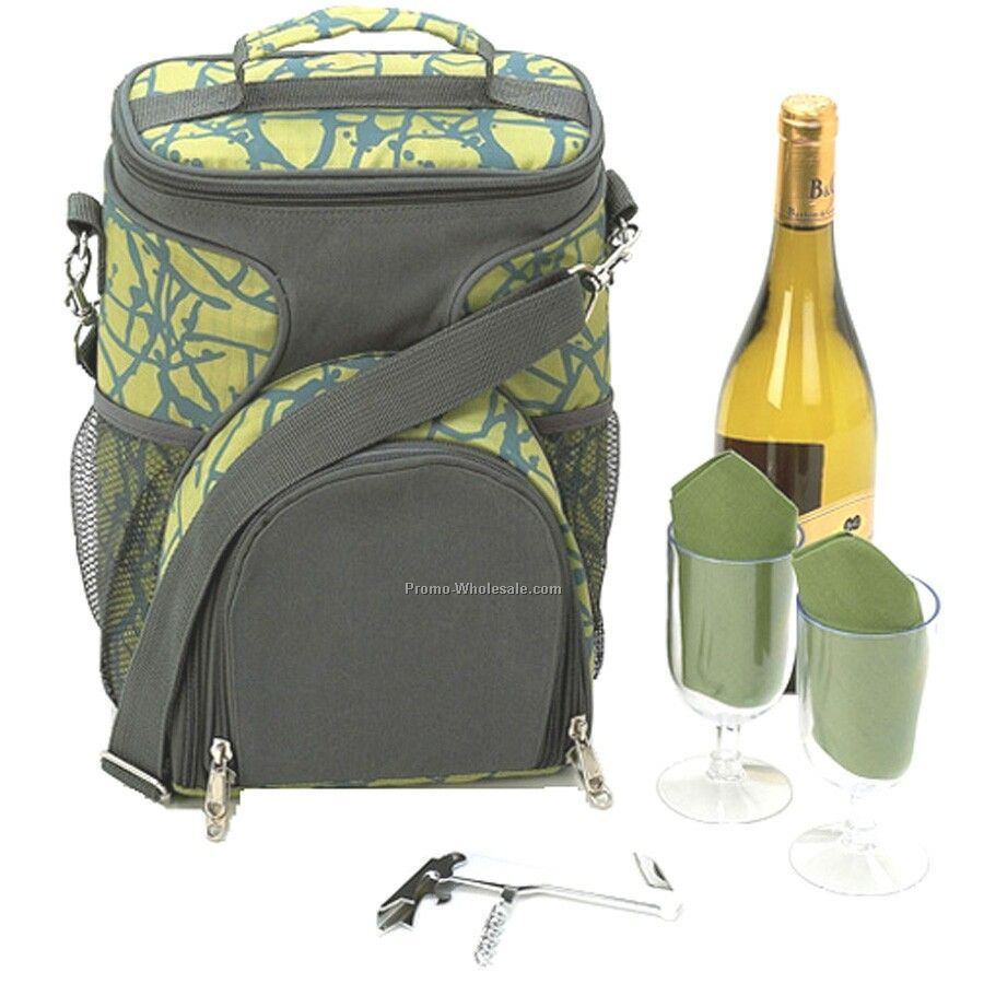 Maxam 6-piece Wine Picnic Set For Two (Standard Service)