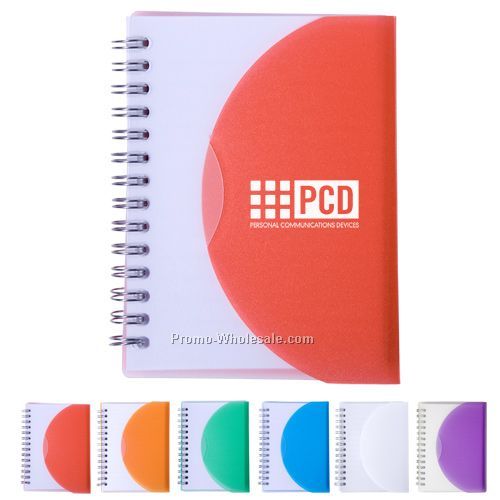 Medium Spiral Curve Notebook