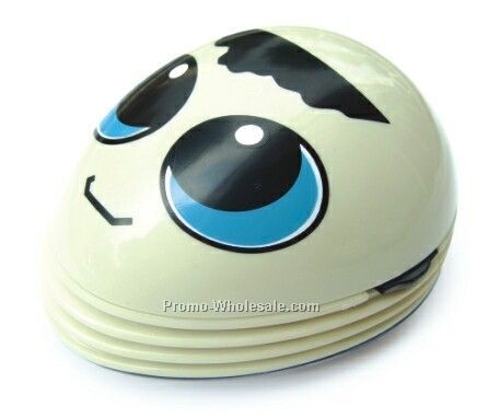 Mini Desktop Vacuum Cleaner- Facial Expression (Happy, Smile). Cleans The K