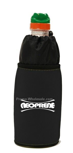 Neoprene Beverage Holder - Black (2-1/2"x8")