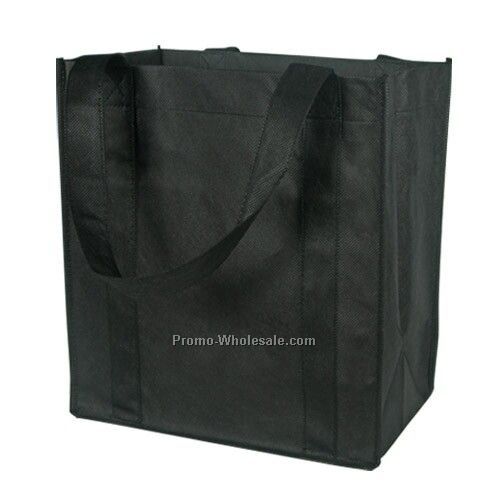 Non Woven Shopper Tote - Black