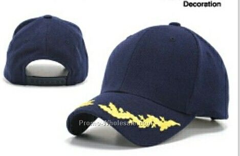 Officer's Cap/ Racing Cap With Scrambled Egg Visor