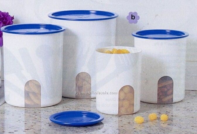 One Touch Reminder Canister Set (Brilliant Blue)