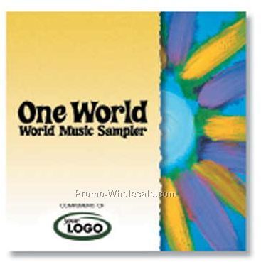 One World Music Sampler Compact Disc In Jewel Case/ 12 Songs