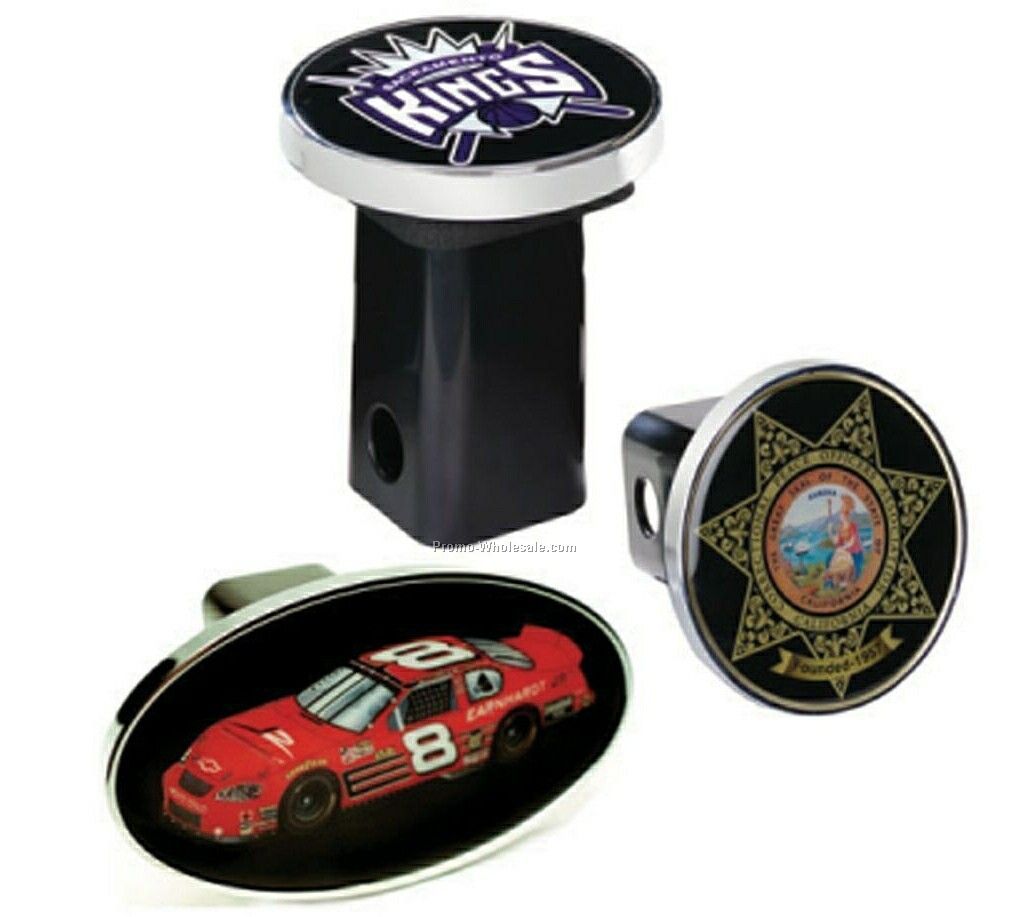 Oval Hitch Plug Cover (Etched Soft Enamel Process)