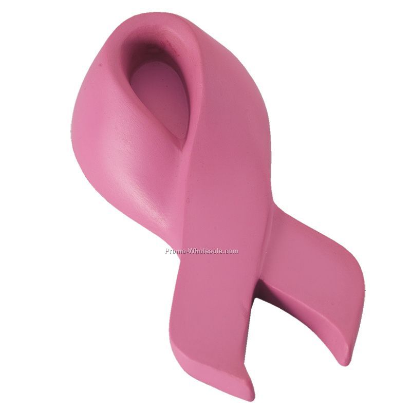 Pink Ribbon Squeeze Toy