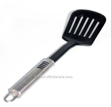 Plastic Spatula With Stainless Steel Handle