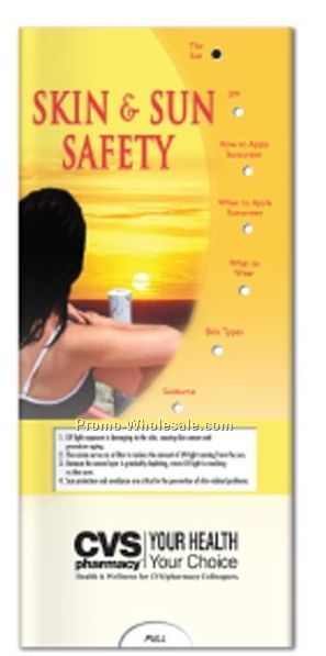 Pocket Slider Chart (Skin & Sun Safety)