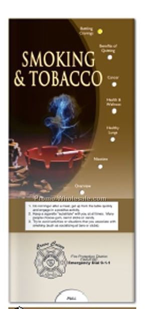 Pocket Slider Chart (Smoking And Tobacco)