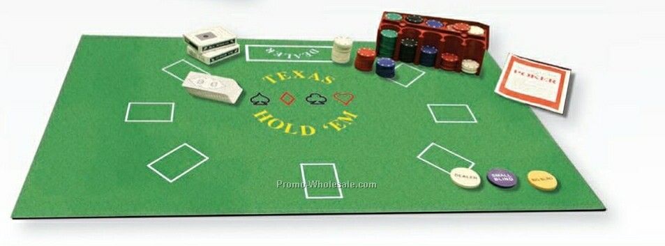 Professional Poker Game (Pad Print)