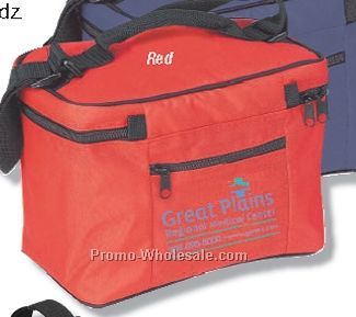 Q-tees Deluxe Nylon Cooler (9-1/2"x7-1/2"x6")