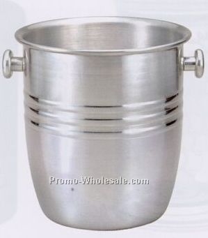 Ribbed Wine Bucket W/ 2 Knob Handles