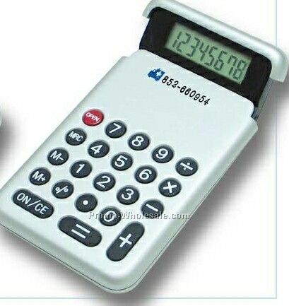 Robotic Hand Held Calculator (8 Digits)