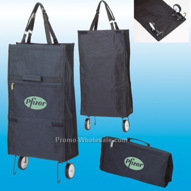 Rolling Shopping Tote Bag