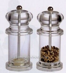 Round Head Salt Mill & Pepper Mill Set