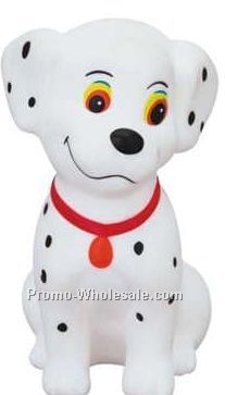 Rubber Dalmatian Dog Bank