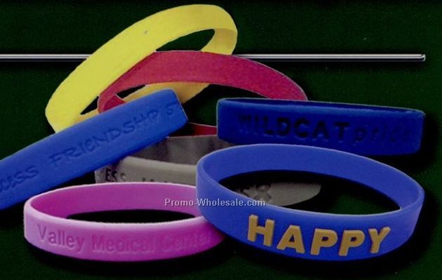 Silicone Bracelet - Custom Debossed Silicone Bracelet (Adult & Youth)