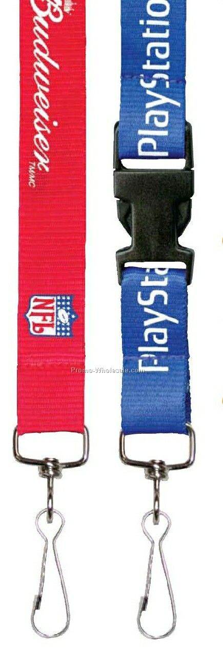 Silk Screened Flat Lanyard