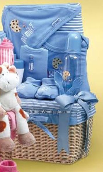 Small Got Milk? Boy Baby Gift Assortment