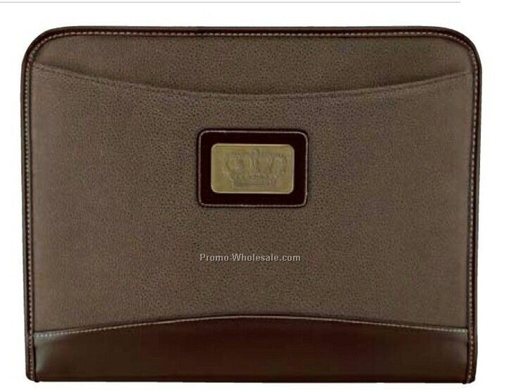 Sovrano Libro Zip Folio 13-1/2"x10-1/4"x1-3/4"