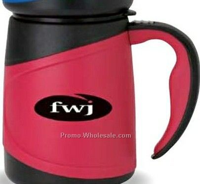 Sovrano Red Olimpio 15 Oz. Insulated Mug