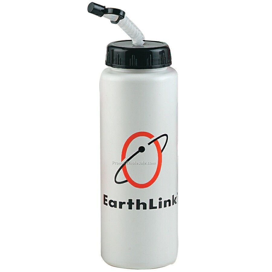 Sport Bottle 32 Oz. With Straw Lid