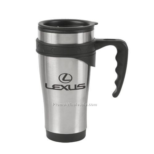 Stainless Power Grip Travel Mug