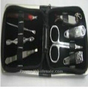 Stainless Steel 8 Piece Manicure Set