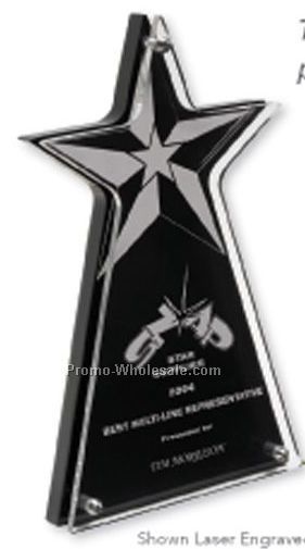 Star Layered Award (Screen Print)