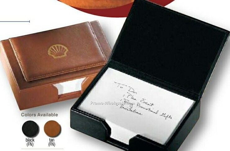 Synthetic Leather 4x6 Note Holder