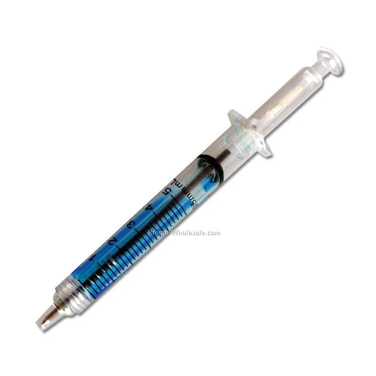 Syringe Pen Blue