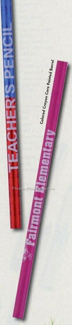 Teacher's Red & Blue Lead Glitz Foil Grading Pencil