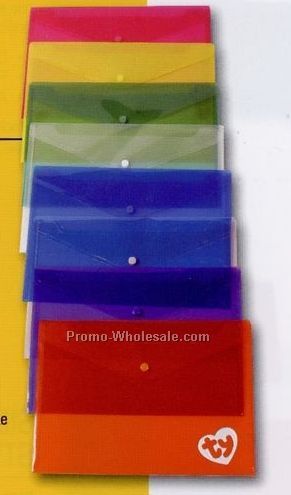 Translucent Poly Snap Envelope (Imprinted)