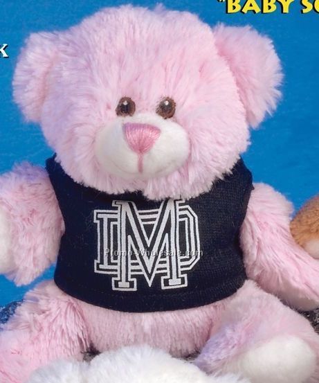 Tumbles Baby Stuffed Pink Bear (5")