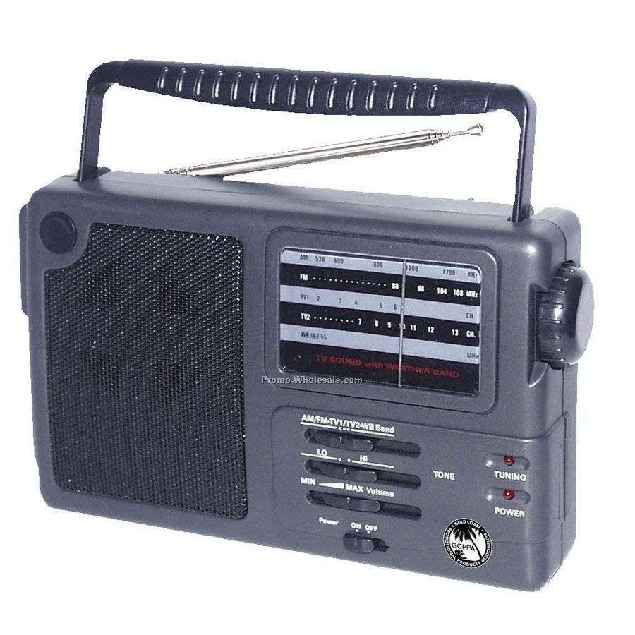 Tv/ Weatherband Radio